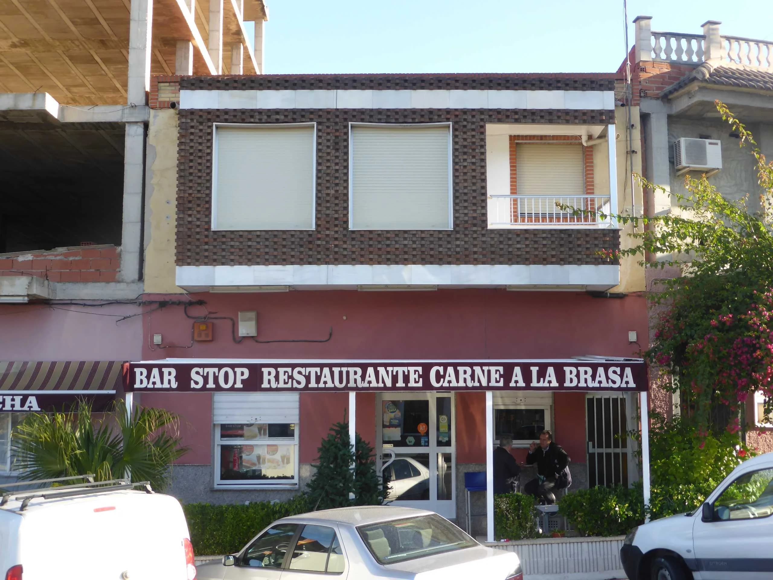 Bar Stop restaurant exterior