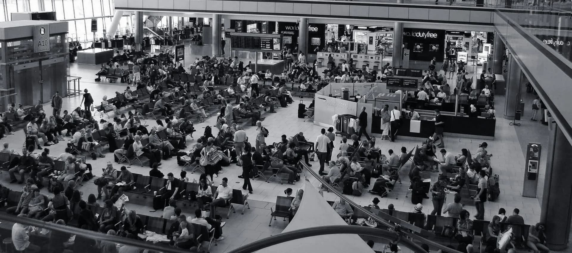 Touch ID — airport terminal context