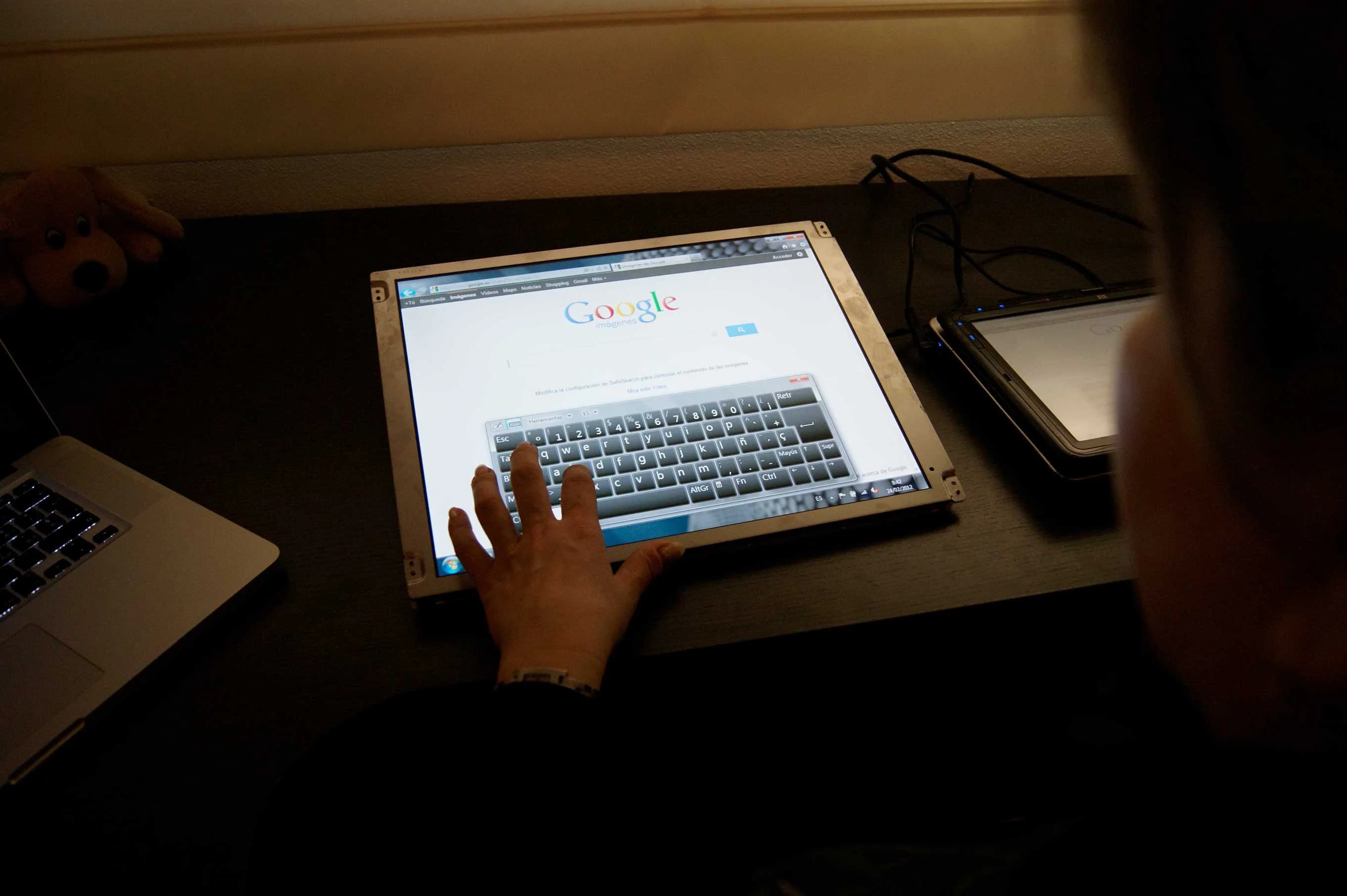 Touch ID interface — screen 1