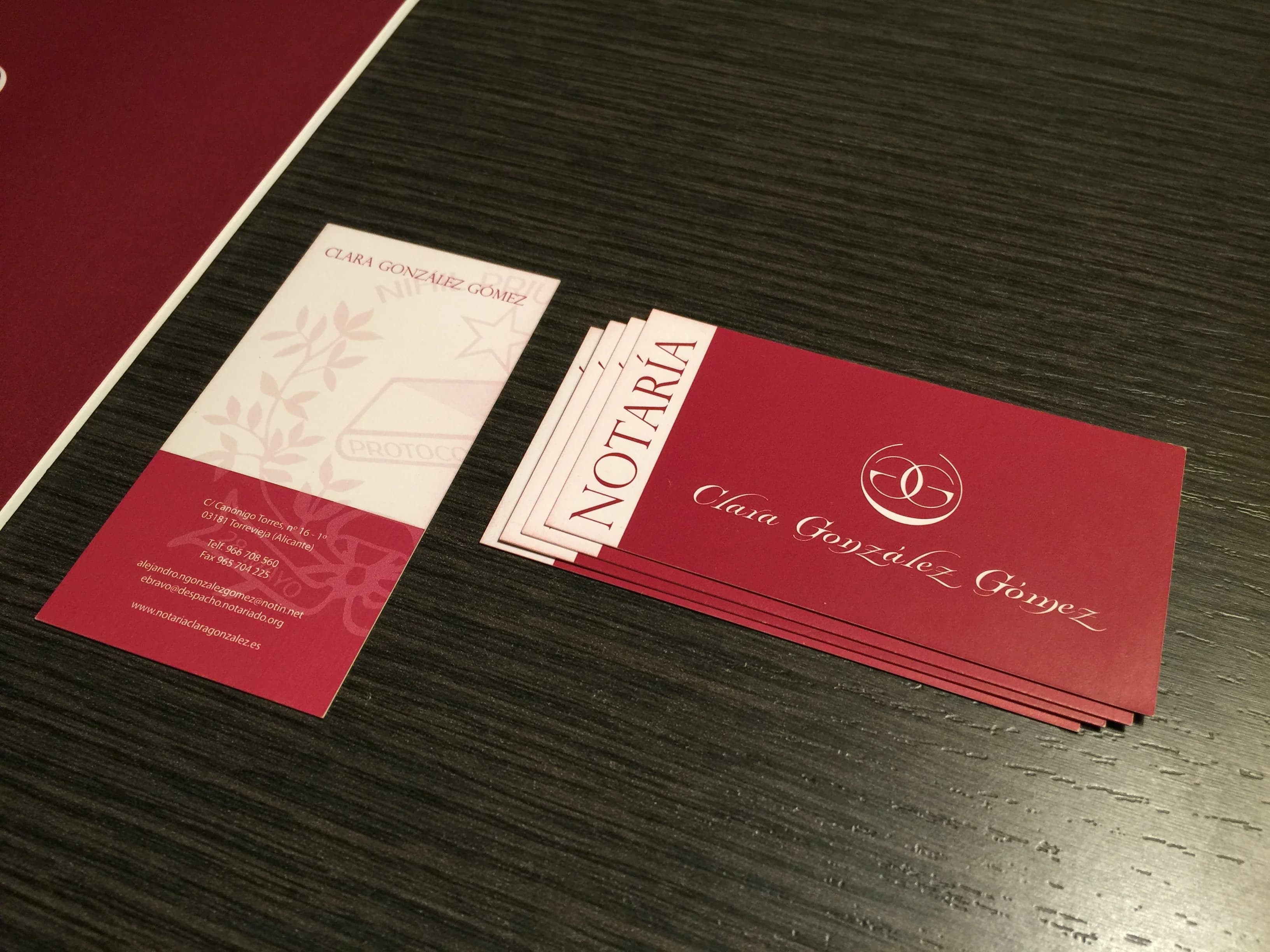 Notary CGG business cards