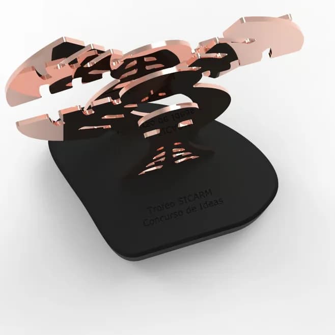 Sicarm Trophy — top view